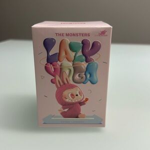 Brand New In The Box Pop Mart Labubu the monsters lazy yoga